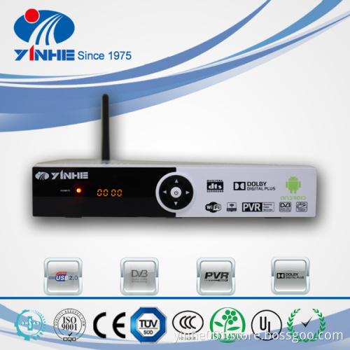 Dual Core Android + DVB-S2 Combo Digital Set Top Box